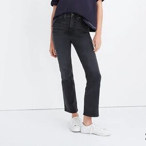 Madewell Slim Demi-Boot Jean in Harlocke Wash